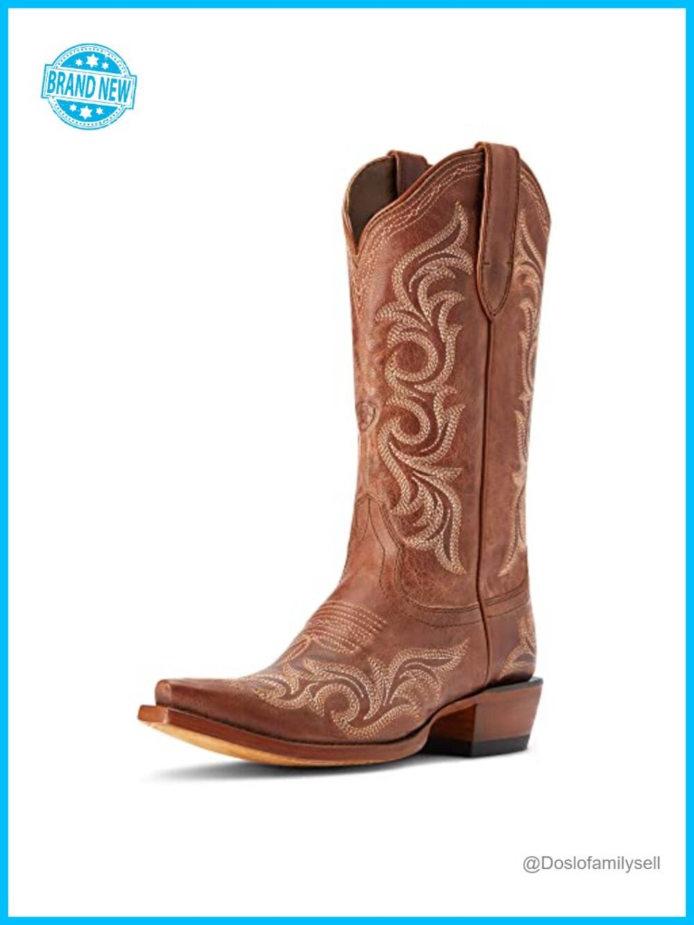 Western Boots Leather Lined Goodyear Welt Resoleable Mid-Calf Work Boots